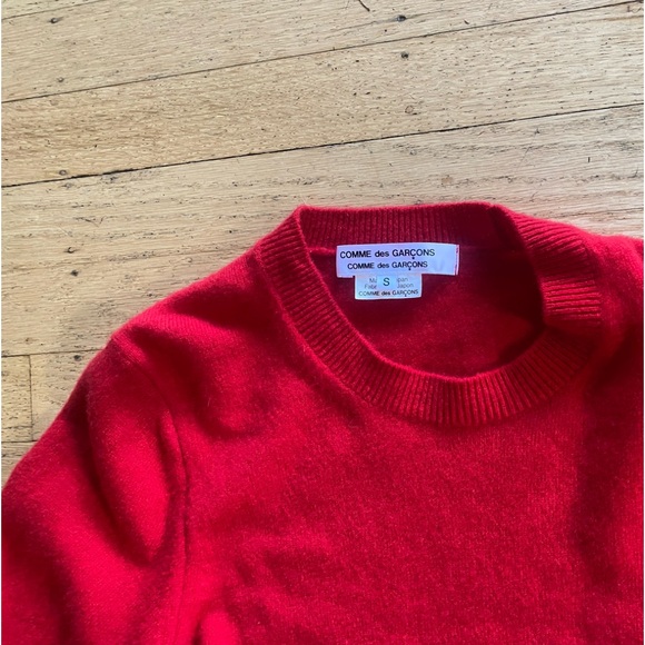 Comme Des Garcons cropped wool sweater - Picture 2 of 6